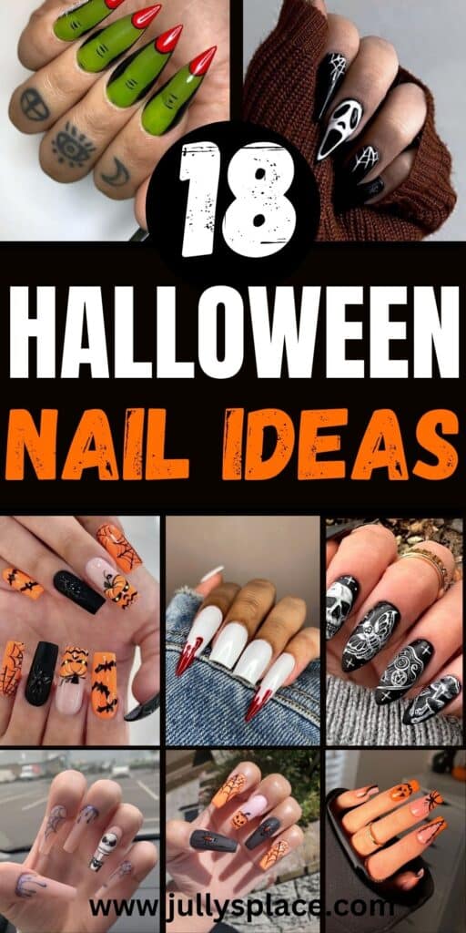 Nails design Ideas for Halloween