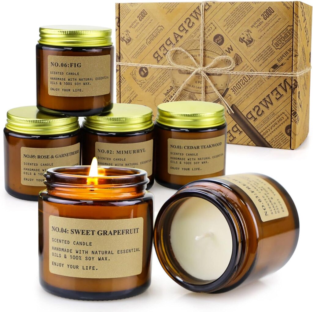 Christmas gifts candles