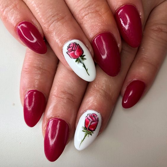 Valentine's Day nail ideas